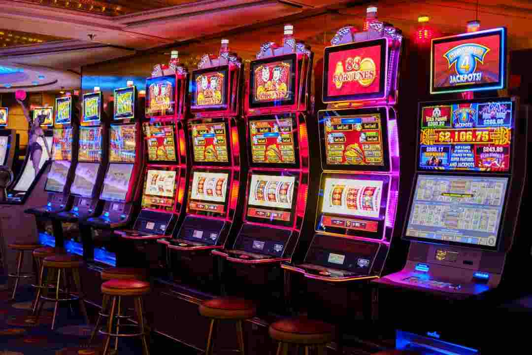 Slots machine được đầu tư hiện đại và tối tân