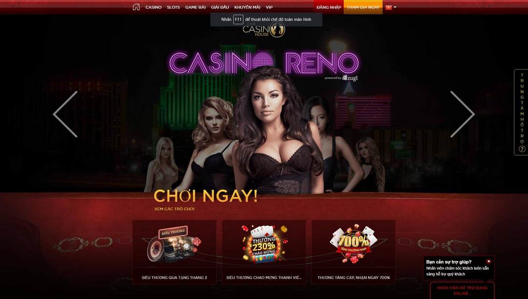 Live Casino House có hệ thống trò chơi đa dạng